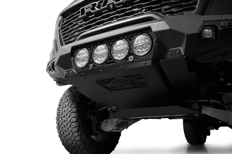 ADD F630014110103 Bomber front bumper for Dodge Ram 1500 RHO 2025 – a heavy-duty aftermarket bumper for custom truck front ends and off-road durability