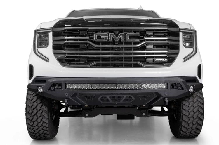 ADD Stealth Fighter front bumper F570152980103 for 2022-2026 GMC Sierra 1500 durable winch-ready stealth fighter bumper