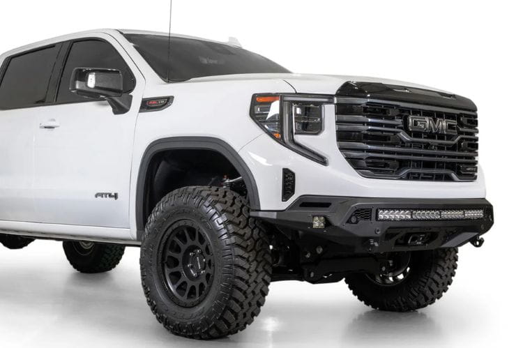 ADD Stealth Fighter front bumper F570152980103 for 2022-2026 GMC Sierra 1500 durable winch-ready stealth fighter bumper