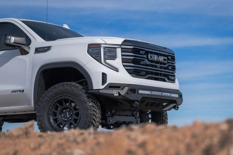 ADD Stealth Fighter front bumper F570152980103 for 2022-2026 GMC Sierra 1500 durable winch-ready stealth fighter bumper