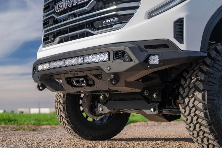 ADD Stealth Fighter front bumper F570152980103 for 2022-2026 GMC Sierra 1500 durable winch-ready stealth fighter bumper