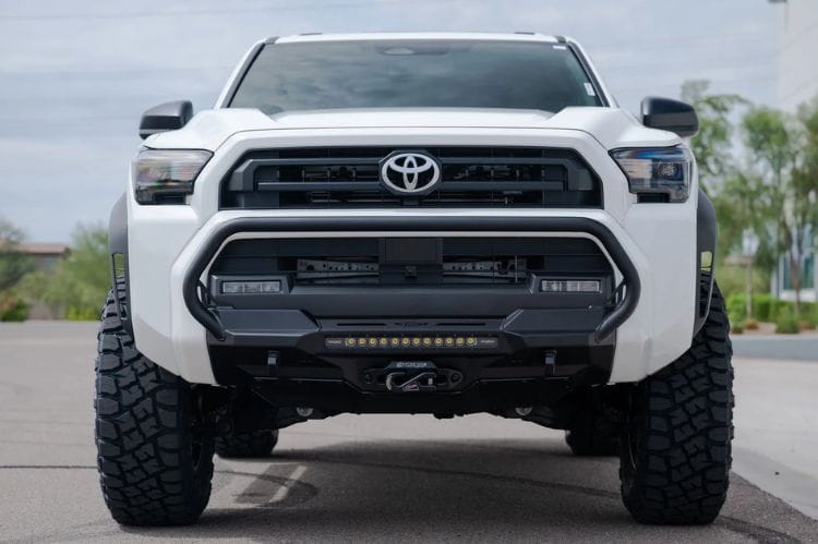 ADD Stealth front bumper F710353070103 for 2025-2026 Toyota 4Runner with top hoop durable Stealth bumper black finish