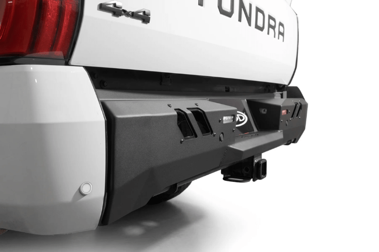 ADD Black Label Rear Bumper for 2022-2025 Toyota Tundra – heavy-duty off-road replacement bumper.