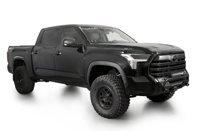 ADD Stealth Toyota Tundra aftermarket front bumper F760353120103 with top hoop — rugged style for 2022–2026 Tundra trucks