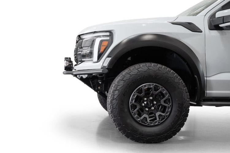 ADD Pro Plus Front Bumper F210552070103 for 2021-2026 Ford F150 Raptor, rugged Addictive Desert Designs bumper with frame cut design