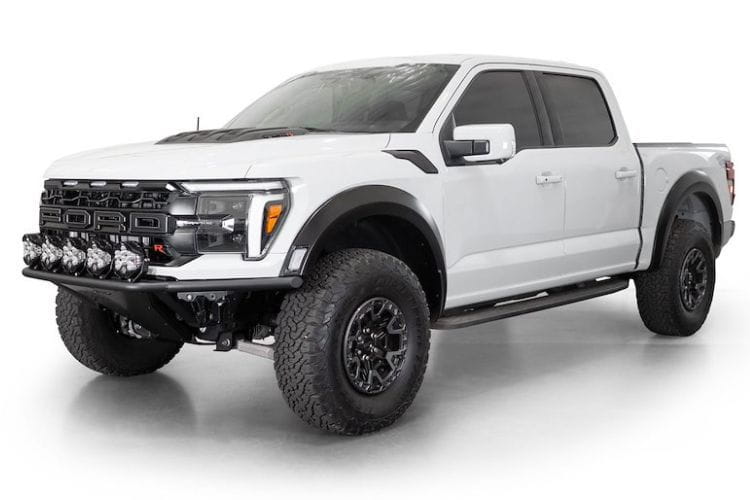 ADD Pro Plus Front Bumper F210552070103 for 2021-2026 Ford F150 Raptor, rugged Addictive Desert Designs bumper with frame cut design
