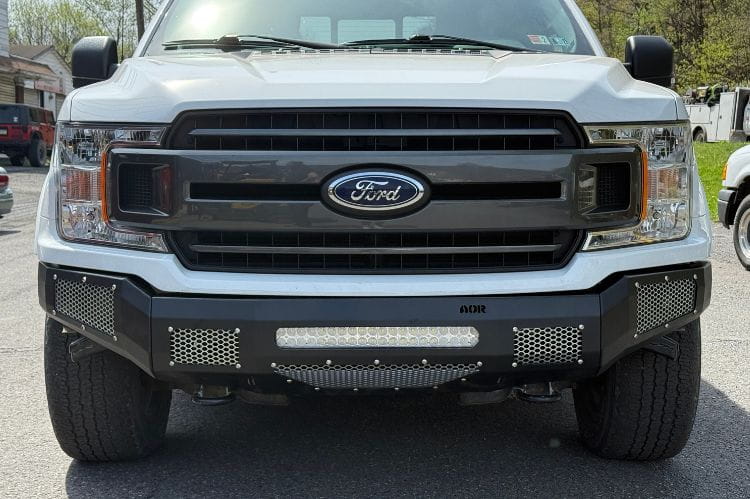 Affordable Offroad modular front bumper 200-15006 for 2018-2020 Ford F150 excluding Raptor durable modular offroad bumper
