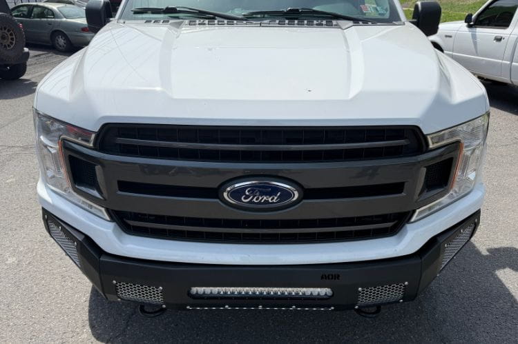 Affordable Offroad modular front bumper 200-15006 for 2018-2020 Ford F150 excluding Raptor durable modular offroad bumper