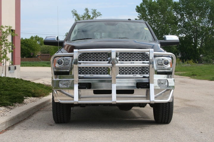 Reliable Ali Arc Classic Dodge Ram 2500/3500 2010-2018 Front Bumper Round Fog Light Cut Outs with Rake DGR227L