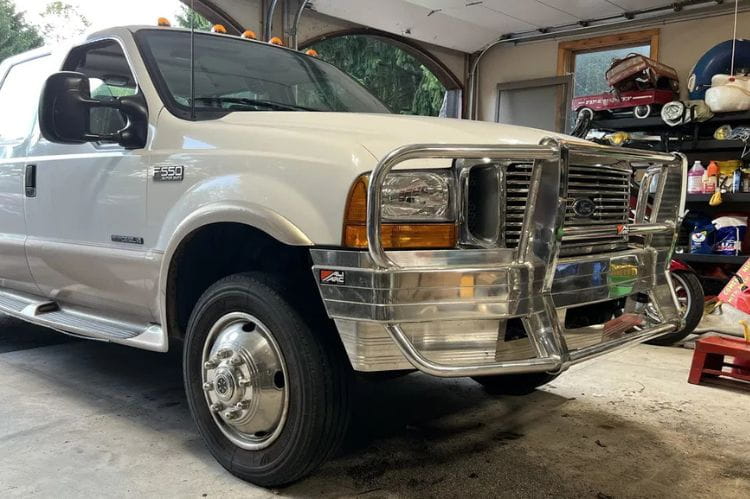 Heavy-duty Ali Arc Classic Ford F250/F350 Superduty 1998-2007 Front Bumper With Rake FDR273