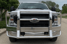 Ali Arc Traditional Aluminum Ford F250/F350 Superduty 2017-2022 Front Bumper No Fog Light Cut Outs With Rake FDR279