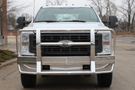 Rugged Ali Arc Classic Ford F350 Superduty 2023-2024 Front Bumper No Fog Light Cut Outs with Rake FDR280