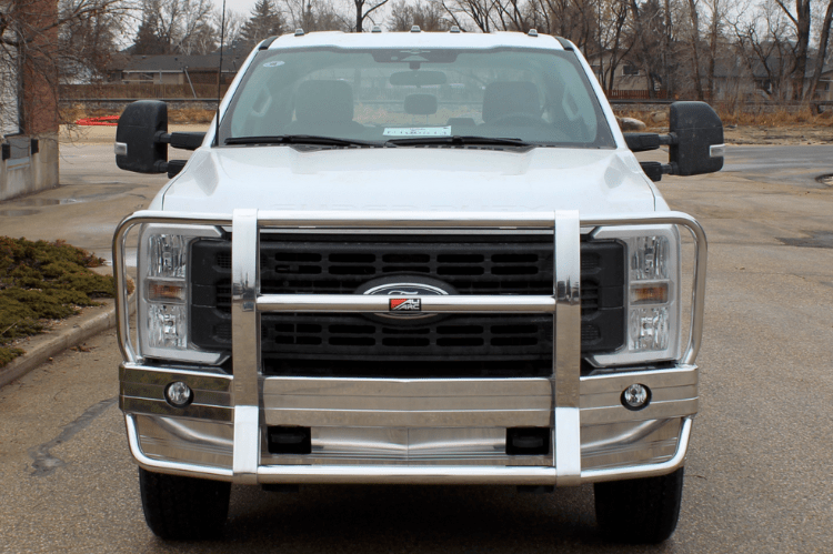 Ali Arc Traditional Aluminum Ford F250/F350 Superduty 2023-2025 Front Bumper with Fog Light Cut Outs and Rake FDR280L