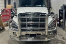 Ali Arc Freightliner Cascadia FL029BCQ Curved Semi Truck Bumper with Quick Release for 2008-2017, durable heavy front truck bumper