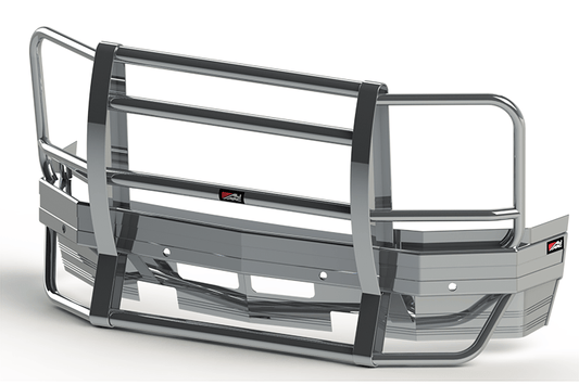 Ali Arc Traditional Aluminum Chevy Silverado 3500 2024-2025 Front Bumper With Rake CHR196S