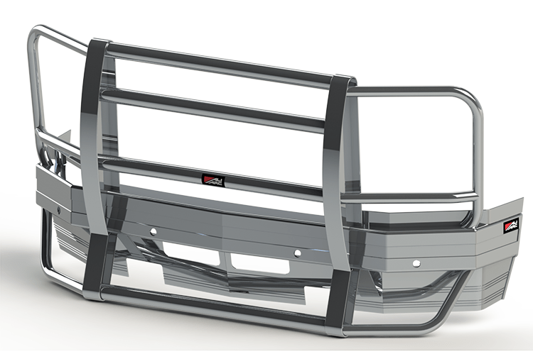 Ali Arc Traditional Aluminum Chevy Silverado 3500 2024-2025 Front Bumper With Rake CHR196S