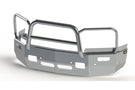 Ali Arc front bumper Guardian DGG103LS aluminum truck bumper with LED light cutouts and sensor for Ram 2500-3500
