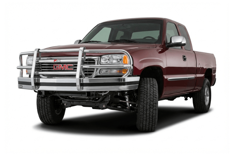 Ali Arc front aftermarket bumper GMB245 for 2001–2002 GMC Sierra 2500HD/3500HD truck