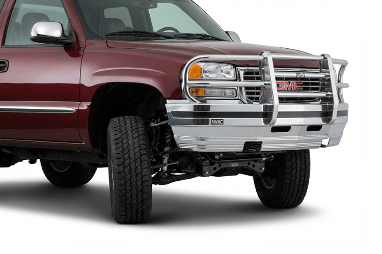 Ali Arc front aftermarket bumper GMB245 for 2001–2002 GMC Sierra 2500HD/3500HD truck