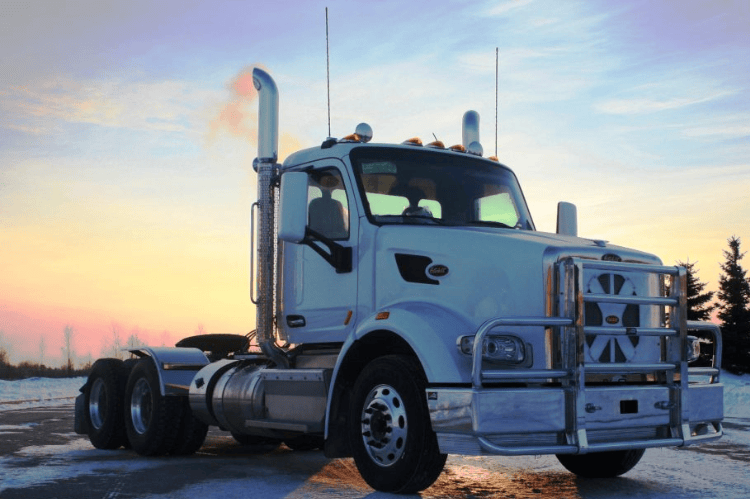 Ali Arc PB121BC curved bumper for Peterbilt 567 SBA 2014-UP semi truck