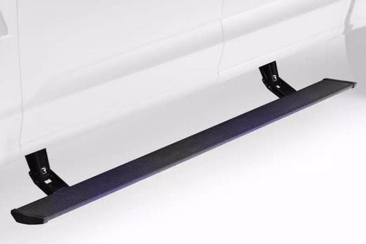 AMP Research PowerStep running boards 76152-01A for 2021-2026 Ford F150 durable automatic AMP Research side steps black