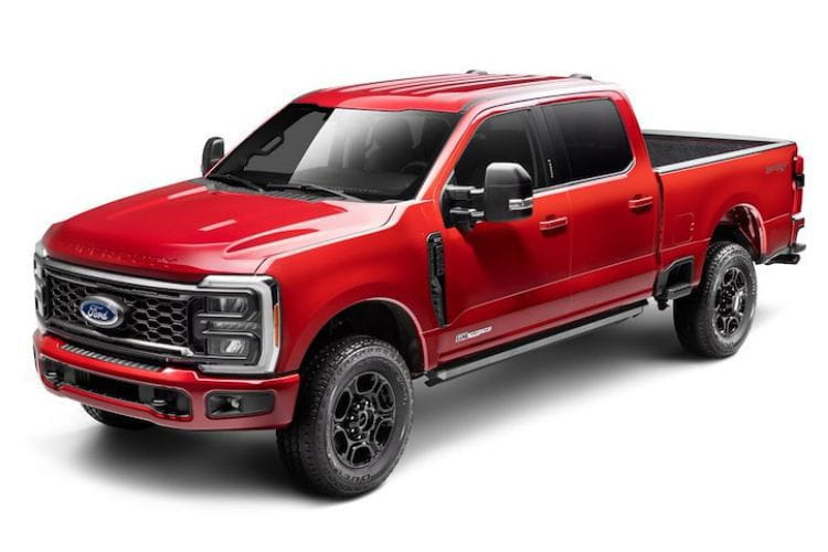 AMP Research PowerStep XL 77242-01A for 2022-2026 Ford F250/F350 Super Duty durable AMP Research power running boards black
