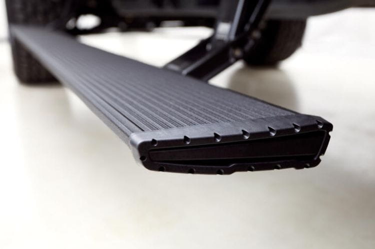 AMP Research PowerStep XTreme running boards 78152-01A for 2021-2026 Ford F150 durable automatic power step system black