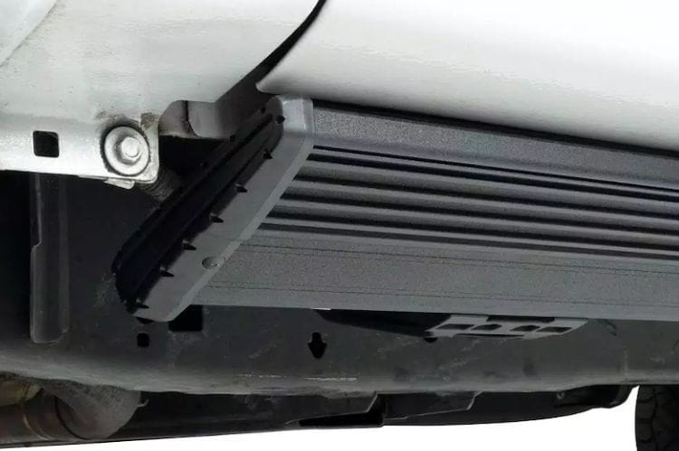 AMP Research PowerStep XTreme running boards 78152-01A for 2021-2026 Ford F150 durable automatic power step system black
