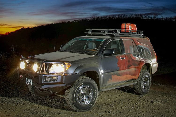 ARB 3421540B Toyota 4 Runner 2006-2009 Deluxe Front Bumper Winch Ready
