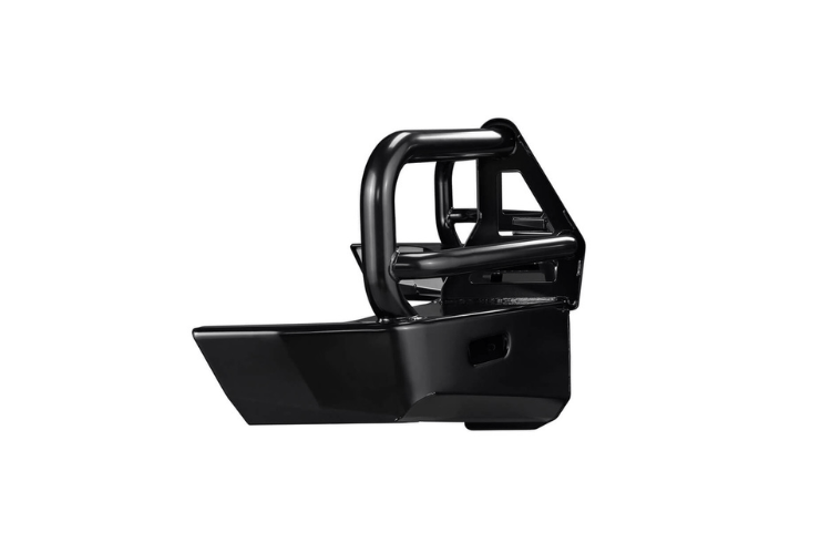 ARB 3462010 Chevy Silverado 2500/3500 1999-2002 Deluxe Front Bumper Winch Ready with Grille Guard, Black Powder Coat Finish