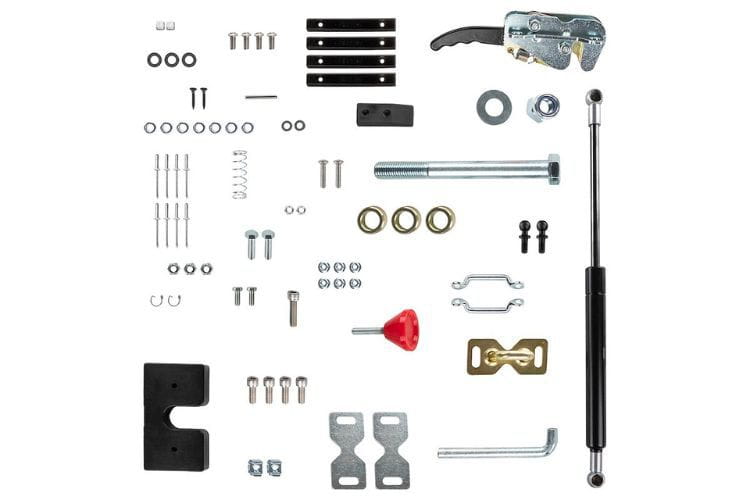 ARB Jerry Can Holder 5711242 right side for 1990-1997 Toyota Land Cruiser durable steel jerry can holder bracket