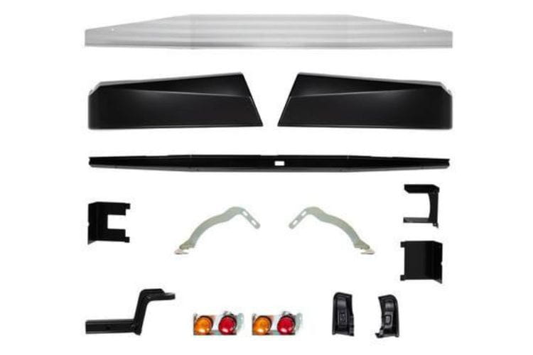 ARB rear bumper 5615040 for 2015-2021 Toyota Land Cruiser durable ARB Land Cruiser rear bumper black protection finish