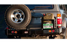 ARB rear bumper 5615040 for 2015-2021 Toyota Land Cruiser durable ARB Land Cruiser rear bumper black protection finish