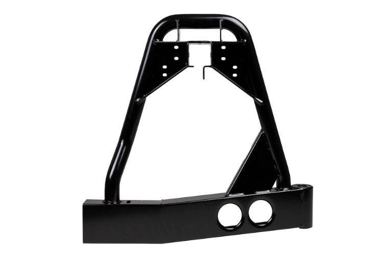 ARB spare tire carrier 5711232 for 1990-1997 Toyota Land Cruiser durable ARB swing away rear tire carrier black finish