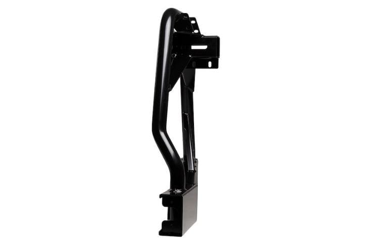 ARB spare tire carrier 5711232 for 1990-1997 Toyota Land Cruiser durable ARB swing away rear tire carrier black finish