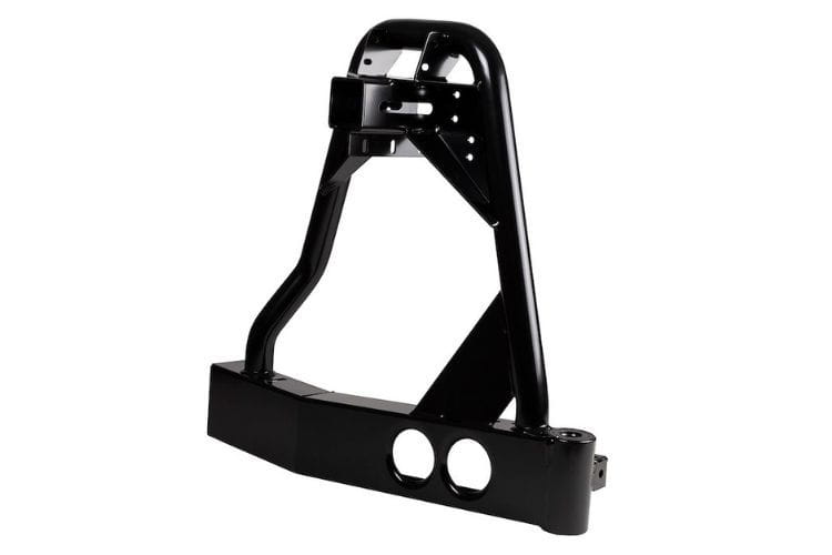 ARB spare tire carrier 5711232 for 1990-1997 Toyota Land Cruiser durable ARB swing away rear tire carrier black finish