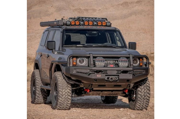 ARB Summit MKII front bumper 3421885B for 2024-2025 Toyota Land Cruiser durable arb summit front bumper for offroad use