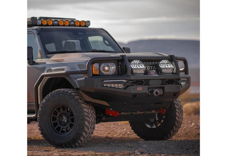ARB Summit MKII front bumper 3421885B for 2024-2025 Toyota Land Cruiser durable arb summit front bumper for offroad use