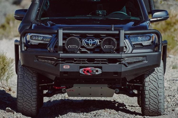 ARB Summit MKII front winch bumper kit 3423200KB for 2016-2023 Toyota Tacoma durable ARB Summit MKII front bumper