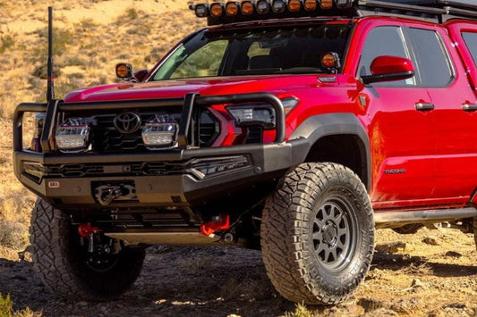 ARB Summit MKII front winch bumper 3423220B for 2024-2026 Toyota Tacoma durable ARB Summit MKII winch bumper black