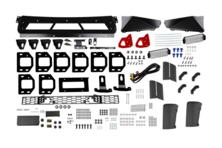 ARB Summit front bumper 3480010B for 2021-2026 Ford Bronco durable ARB Summit winch bumper black protection finish
