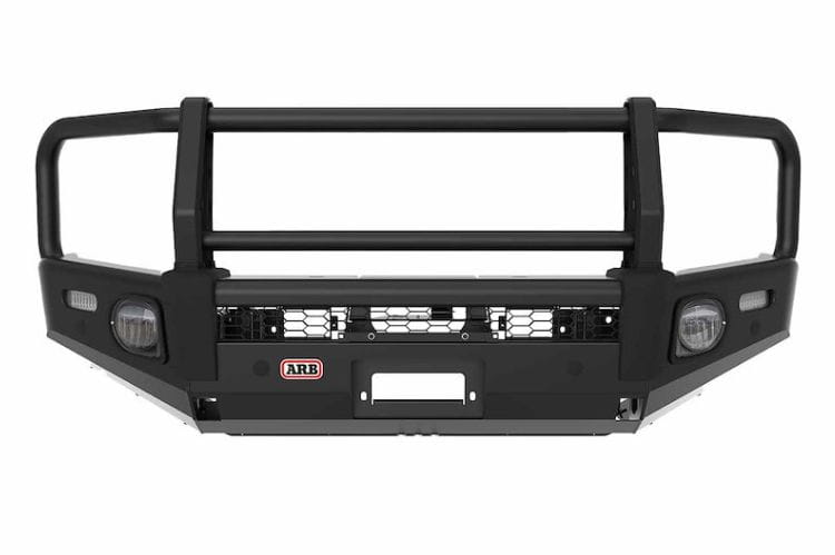 ARB Summit winch front bumper 3452040B for 2009-2021 Dodge Ram 1500 durable ARB Summit winch bumper black finish
