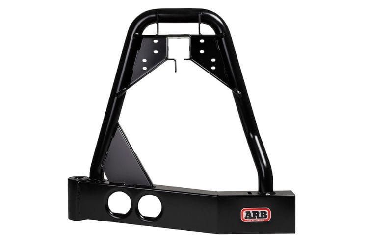 ARB swing away spare tire carrier 5711231 for 1990-1997 Toyota Land Cruiser durable rear swing out tire carrier black