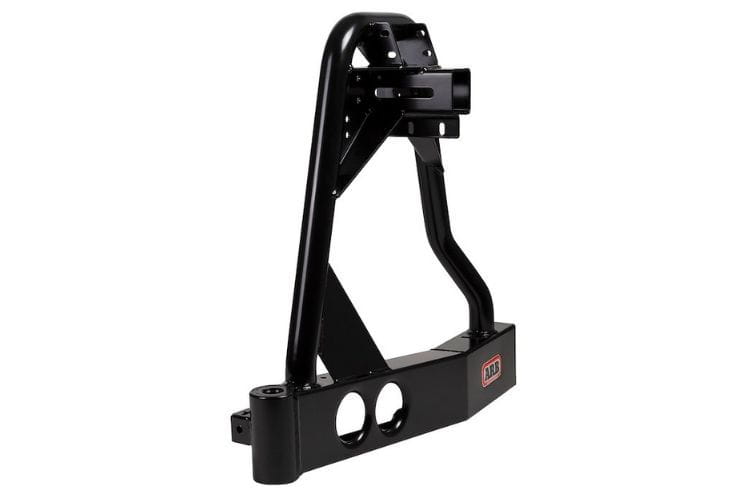 ARB swing away spare tire carrier 5711231 for 1990-1997 Toyota Land Cruiser durable rear swing out tire carrier black