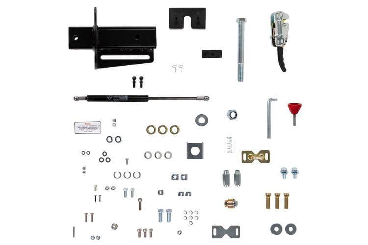 ARB swing away spare tire carrier 5711231 for 1990-1997 Toyota Land Cruiser durable rear swing out tire carrier black