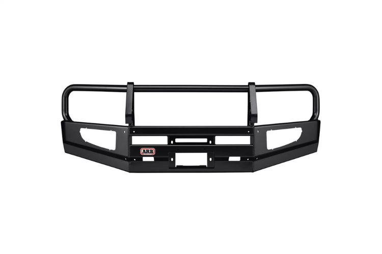 ARB 3421520B Toyota 4 Runner 2010-2013 Deluxe Front Bumper Winch Ready with Grille Guard, Black Powder Coat Finish