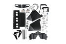 ARB 3421520B Toyota 4 Runner 2010-2013 Deluxe Front Bumper Winch Ready with Grille Guard, Black Powder Coat Finish