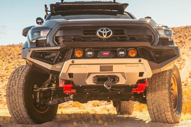 ARB Zenith front bumper 3423210B for 2024-2026 Toyota Tacoma durable ARB Zenith winch compatible front bumper black