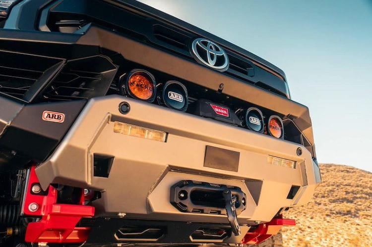 ARB Zenith front bumper 3423210B for 2024-2026 Toyota Tacoma durable ARB Zenith winch compatible front bumper black