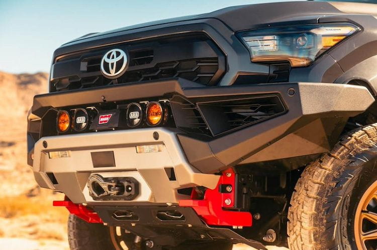 ARB Zenith front bumper 3423210B for 2024-2026 Toyota Tacoma durable ARB Zenith winch compatible front bumper black